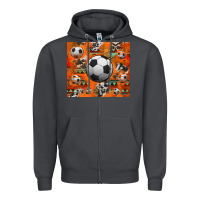 Smoke soccer aztec glitter tumbler Zipper Hoodie - Jasminsmagicworld