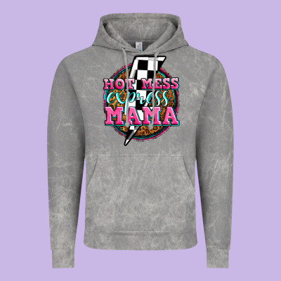 Hot Mess Express Mama Vintage Hoodie Designed By Zillion Design Studio