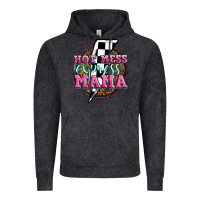 Vintage Black hot mess express mama Vintage Hoodie - Zillion Design Studio