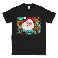 Black it's Christmas y'all background Classic Tee - JahusDesignShop
