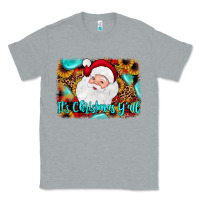 Heather Grey it's Christmas y'all background Classic Tee - JahusDesignShop