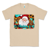 Mushroom it's Christmas y'all background Classic Tee - JahusDesignShop
