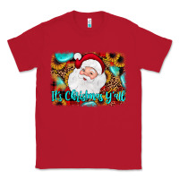 Red it's Christmas y'all background Classic Tee - JahusDesignShop