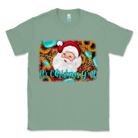 Sage it's Christmas y'all background Classic Tee - JahusDesignShop