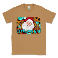 Toasted Coconut it's Christmas y'all background Classic Tee - JahusDesignShop