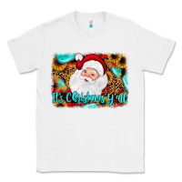 White it's Christmas y'all background Classic Tee - JahusDesignShop