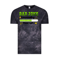 Cloud Black dad joke loading please wait Vintage Tee - HRA Design Shop