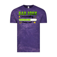 Cloud Purple dad joke loading please wait Vintage Tee - HRA Design Shop