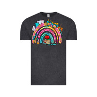 Vintage Black school rainbow Vintage Tee - AdoDesignShop