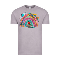 Vintage Zinc school rainbow Vintage Tee - AdoDesignShop