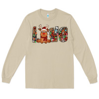 Mushroom love christmas reindeer Long Sleeve Tee - Jasminsmagicworld