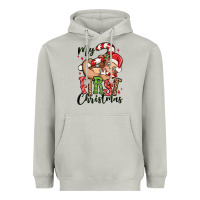 Moon Dust my first christmas cute christmas sloth Heavyweight Hoodie - MaliasSmallBusiness