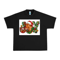 Black christmas heifer joy Urban Heavy Tee - FaDigitalArtStudio