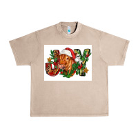 French Oak christmas heifer joy Urban Heavy Tee - FaDigitalArtStudio