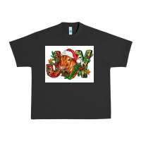 Pigment Black christmas heifer joy Urban Heavy Tee - FaDigitalArtStudio
