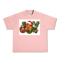 Salmon christmas heifer joy Urban Heavy Tee - FaDigitalArtStudio