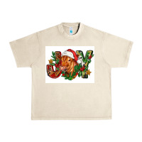 Sandshell christmas heifer joy Urban Heavy Tee - FaDigitalArtStudio