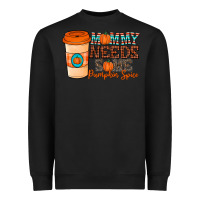 Black mommy needs some pumpkin spice Heavyweight Sweatshirt - CowhideDigitalArt