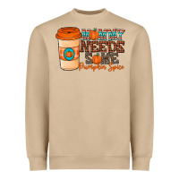 Mushroom mommy needs some pumpkin spice Heavyweight Sweatshirt - CowhideDigitalArt