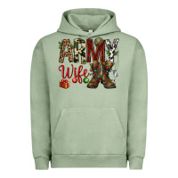 Pigment Oil Green Christmas Army wife Urban Hoodie - NancyCooperArtShop