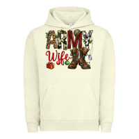 Pigment Pistachio Christmas Army wife Urban Hoodie - NancyCooperArtShop