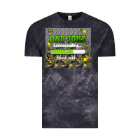 Cloud Black dad joke loading please wait Vintage Tee - HRA Design Shop