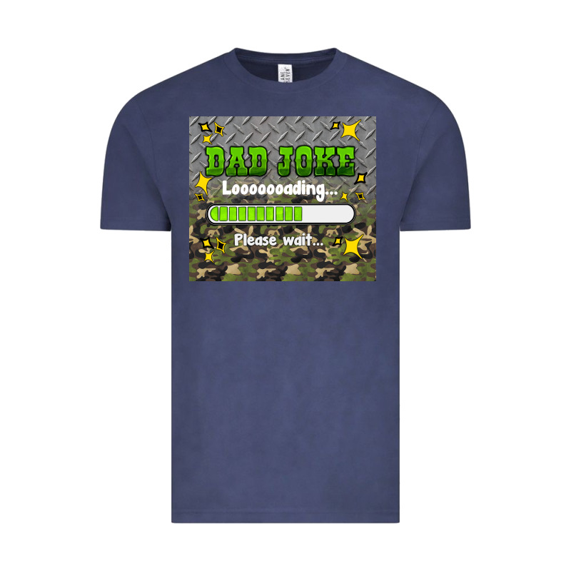 Dad Joke Loading Please Wait Vintage Tee by HRA Design Shop | Teevron