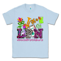 Dusty Blue mardi gras lpn licensed practical nurse Classic Tee - AdoDesignShop