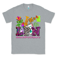 Heather Grey mardi gras lpn licensed practical nurse Classic Tee - AdoDesignShop