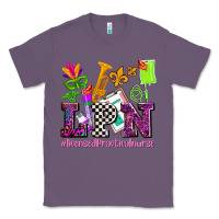 Lavender mardi gras lpn licensed practical nurse Classic Tee - AdoDesignShop