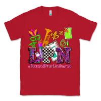 Red mardi gras lpn licensed practical nurse Classic Tee - AdoDesignShop