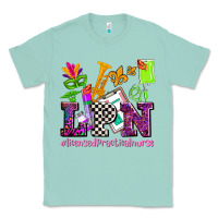 Seafoam mardi gras lpn licensed practical nurse Classic Tee - AdoDesignShop