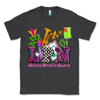 Smoke mardi gras lpn licensed practical nurse Classic Tee - AdoDesignShop