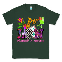 Sports Green mardi gras lpn licensed practical nurse Classic Tee - AdoDesignShop