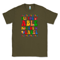 Army Green see the able not the label Classic Tee - CowhideDigitalArt