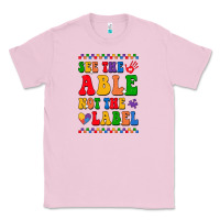 Bubblegum Pink see the able not the label Classic Tee - CowhideDigitalArt