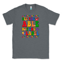 Charcoal Heather see the able not the label Classic Tee - CowhideDigitalArt