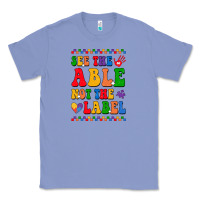 Colony Blue see the able not the label Classic Tee - CowhideDigitalArt
