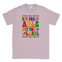 Lilac see the able not the label Classic Tee - CowhideDigitalArt