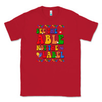 Red see the able not the label Classic Tee - CowhideDigitalArt