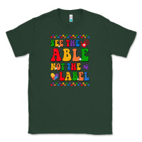 Sports Green see the able not the label Classic Tee - CowhideDigitalArt
