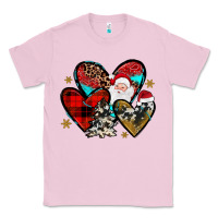 Bubblegum Pink Christmas heart Classic Tee - JahusDesignShop