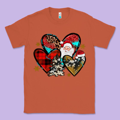 Christmas Heart Classic Tee Designed By Jahusdesignshop