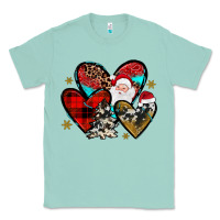 Seafoam Christmas heart Classic Tee - JahusDesignShop