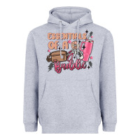 Heather Grey essentials of a baddie Heavyweight Hoodie - MaliasSmallBusiness