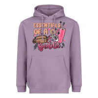 Lavender essentials of a baddie Heavyweight Hoodie - MaliasSmallBusiness