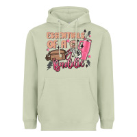 Matcha essentials of a baddie Heavyweight Hoodie - MaliasSmallBusiness
