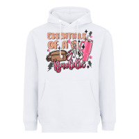 White essentials of a baddie Heavyweight Hoodie - MaliasSmallBusiness