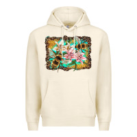 Tofu bees and lilies with leopard Premium Hoodie - Artiststas