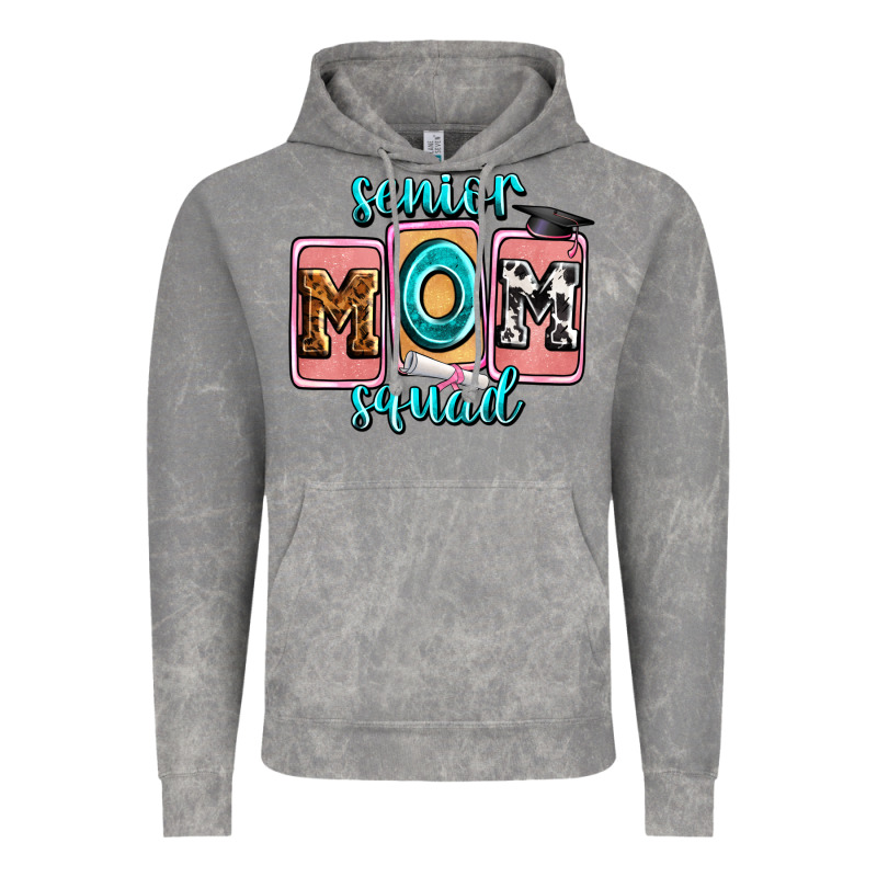 Senior Mom Squad Vintage Hoodie by Zillion Design Studio | Teevron